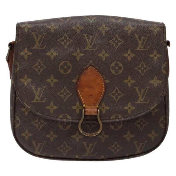 LOUIS VUITTON Monogram Monogram Saint Cloud GM Shoulder Bag M51242 Auth 135102 - Picture 10 of 15